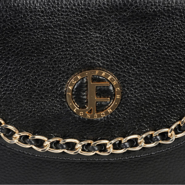 Jack French Women's 'The Fulham' Leather Cross Body Bag - Black