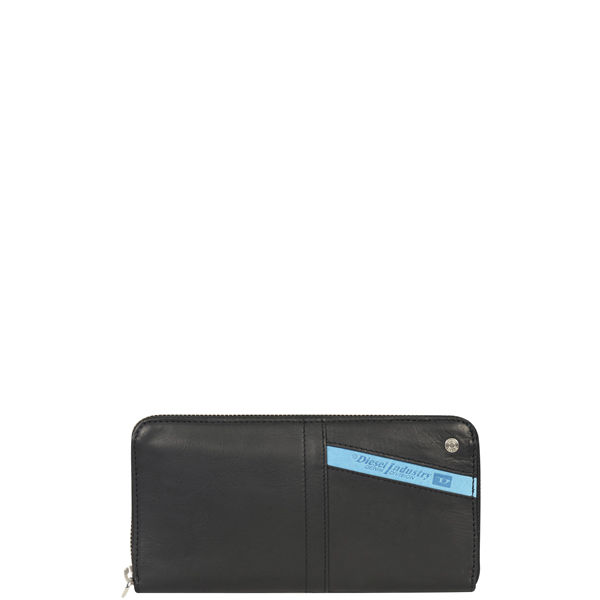 Diesel Fresh & Bright Granato F&B Waxed Leather Purse