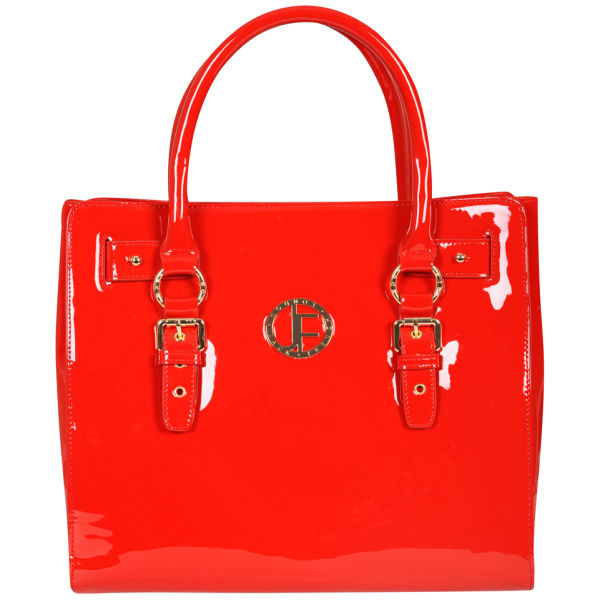Red patent leather tote new arrivals