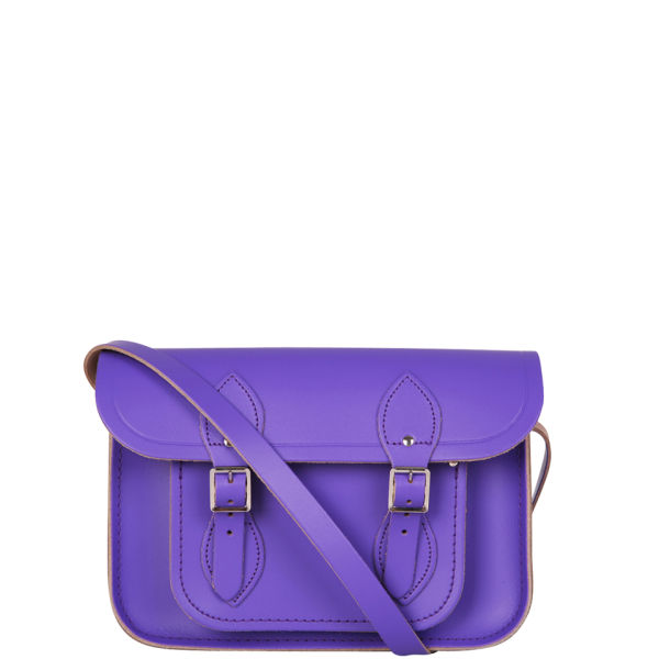 The Cambridge Satchel Company 11 Inch Leather Satchel - Violet 