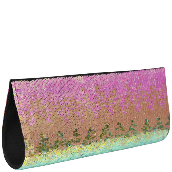 French Connection Sizzel Sequins Clutch