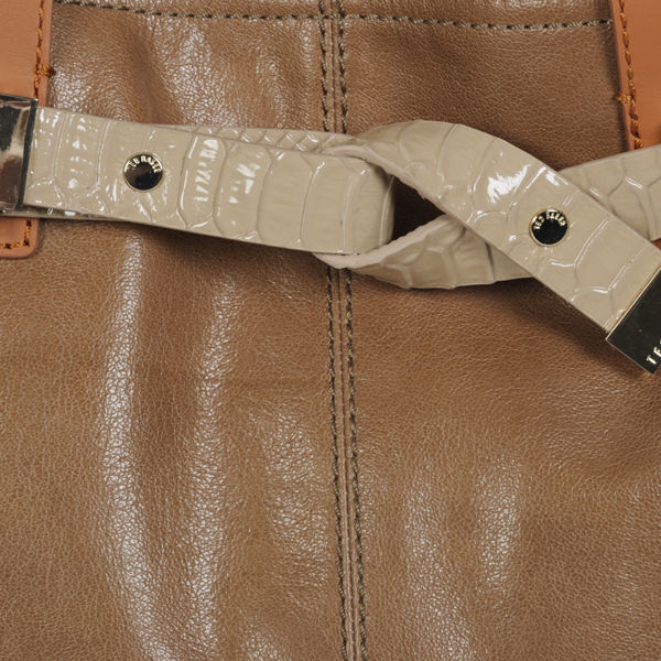 Belted leather tb bag online