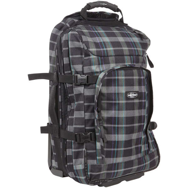 Eastpak Hicks 55 Wheeled Case - Black -Grey Check