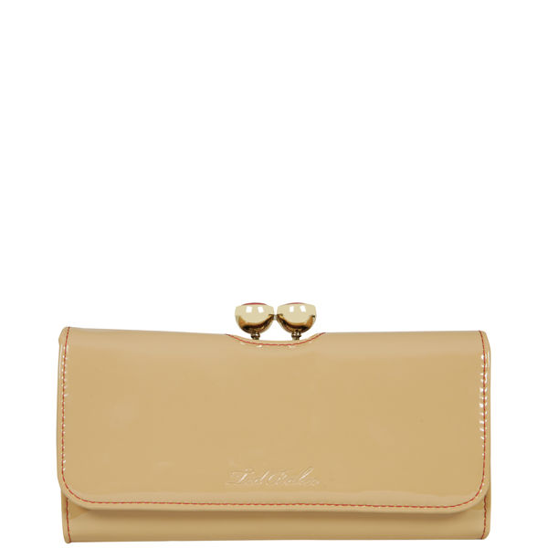 Ted Baker Flat Top Bobble Matinee Purse - Beige