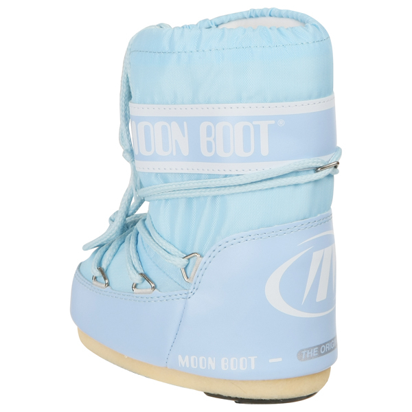 Moon Boot Kids Nylon Boots Sky Blue Allsole