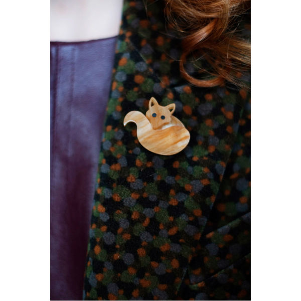 Tatty Devine Fox Small Brooch