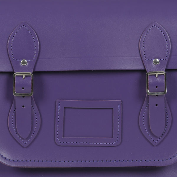 The Cambridge Satchel Company 14 Inch Leather Satchel - Purple