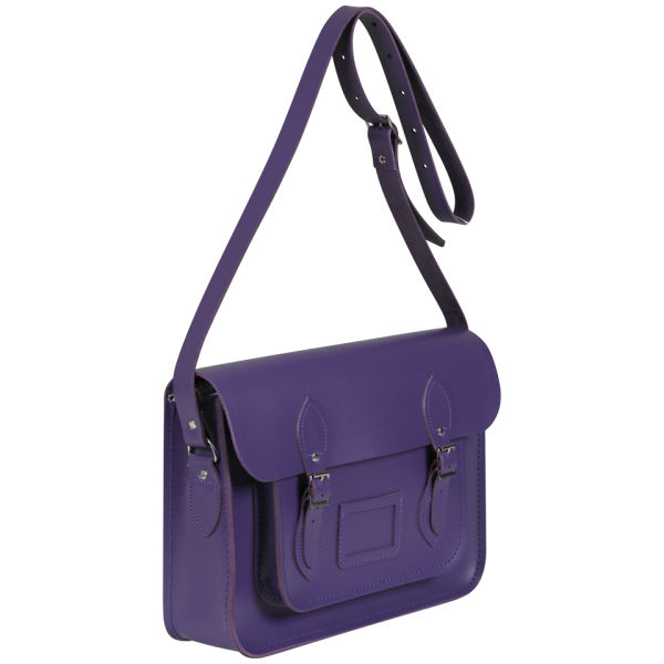 The Cambridge Satchel Company 14 Inch Leather Satchel - Purple