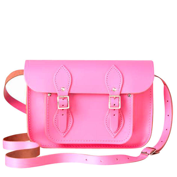 The Cambridge Satchel Company 15 Inch Leather Satchel - Bubblegum Pink