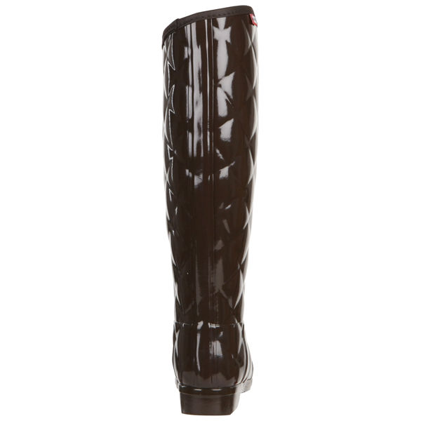 Hunter Women s Regent Savoy Wellies Bitter Chocolate Coggles