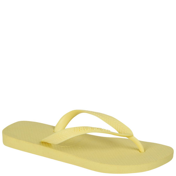 Havaianas Women's Top Flip Flops - Light Yellow