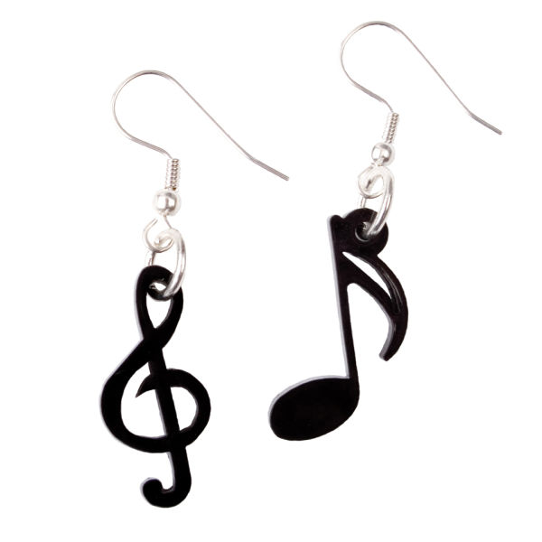 Tatty Devine Music Note Earrings