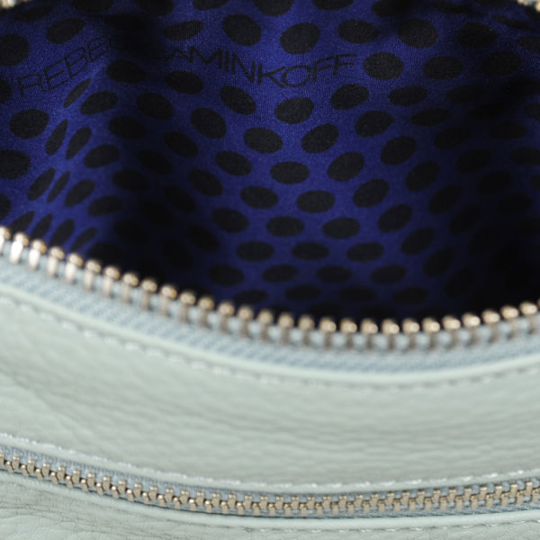 Rebecca Minkoff Mini 5 Zip Shoulder Bag - Baby Blue