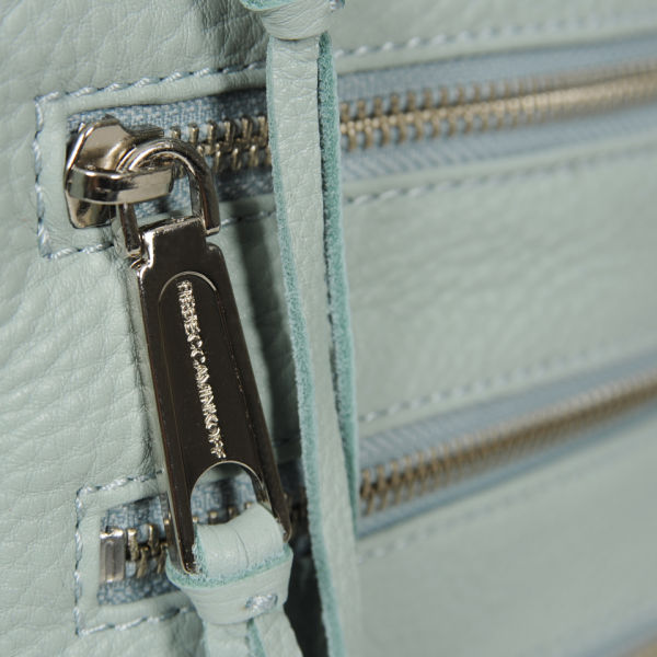 Rebecca Minkoff Mini 5 Zip Shoulder Bag - Baby Blue