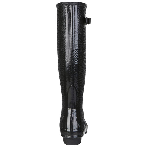 2024特集 Hunter Women's Black - Wellies Tall Snake Boa Carnaby 靴