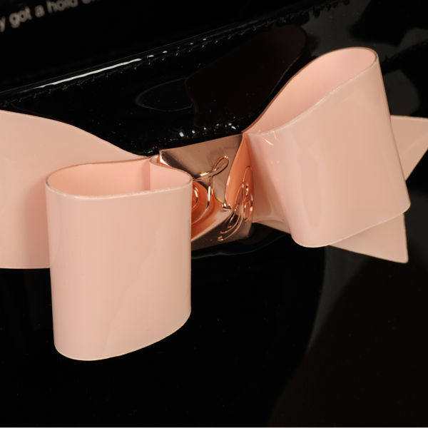 Ted Baker Lilcon Small Bow Shopper Icon Bag - Black