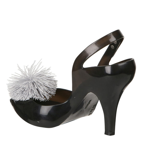 Vivienne Westwood melissa ブラック ハイヒール38 Melissa x Vivienne Westwood Anglomania Lady Dragon III Black