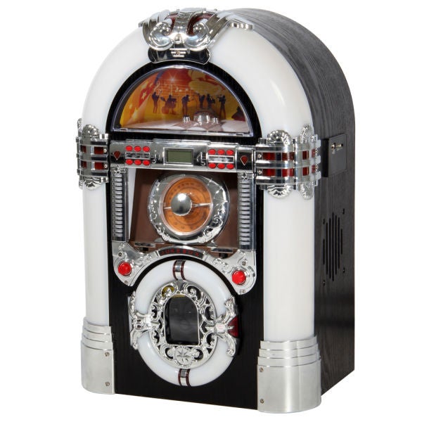 Jukebox Station with CD Player and Dock