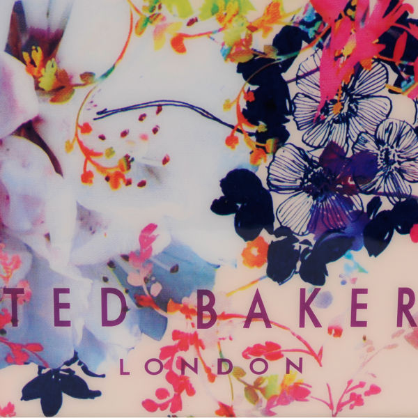 Ted Baker Flocon Summer Bloom Print Tote Coral