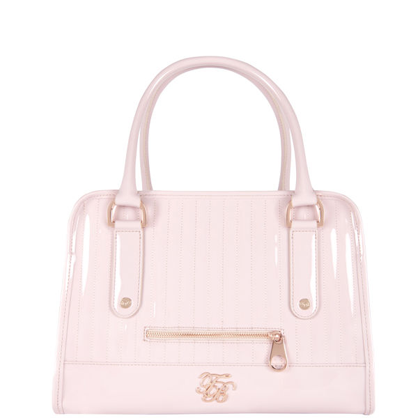 Ted Baker Allan PVC Quilted Midi Bowler Bag - Pink