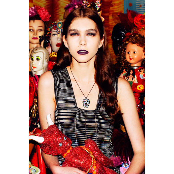 Tatty Devine Sugar Skull Necklace