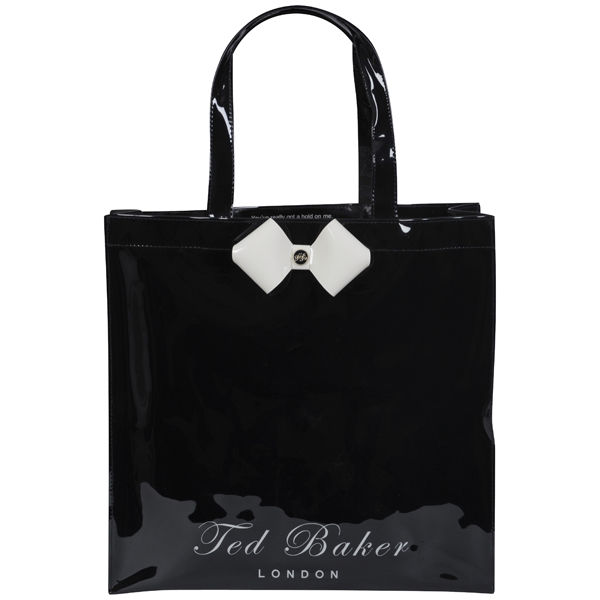 Ted Baker Tiecon Tied Bow Shopper Ikon Bag - Black