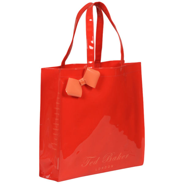 Ted Baker Tiecon Tied Bow Shopper Ikon Bag - Dark Orange