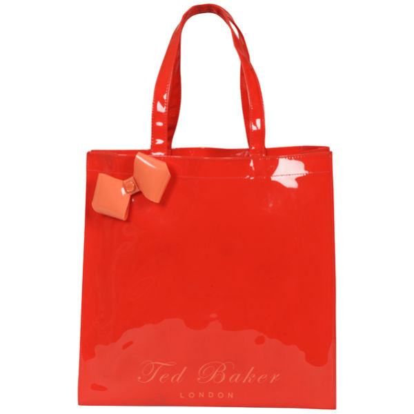 Ted Baker Tiecon Tied Bow Shopper Ikon Bag - Dark Orange