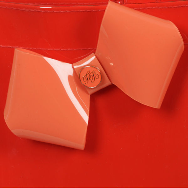 Ted Baker Tiecon Tied Bow Shopper Ikon Bag - Dark Orange