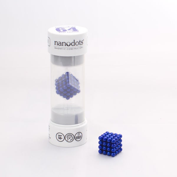 Nanodots Magnetic Constructors Blue - 64 Dots | Zavvi UK