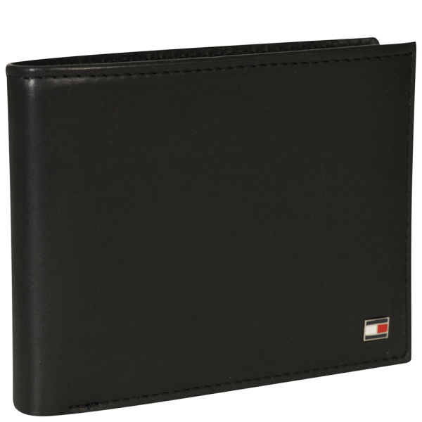 Tommy Hilfiger Men's Eton Wallet with CC Holder - Black
