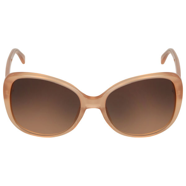 MICHAEL MICHAEL KORS Women's Edie MK Logo Arm Sunglasses - Nude