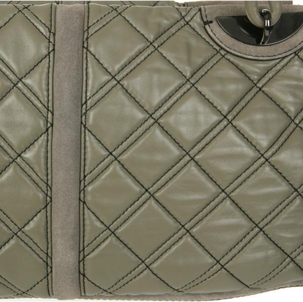 Mimco Revolutionary Leather quilted day bag 