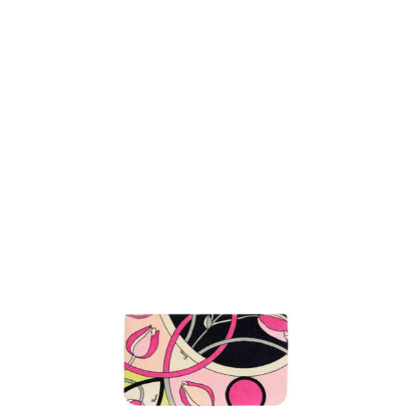 Emilio Pucci Vintage Print Velvet Clutch Bag