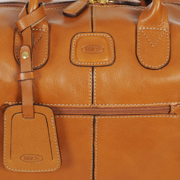 Bric's Life Pelle Small Holdall - Tan