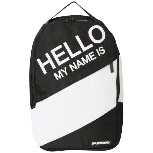 Black and white sprayground cheap