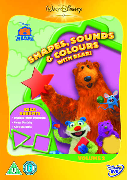 Bear In The Big Blue House - Shapes, Sounds & Colours | Zavvi UK