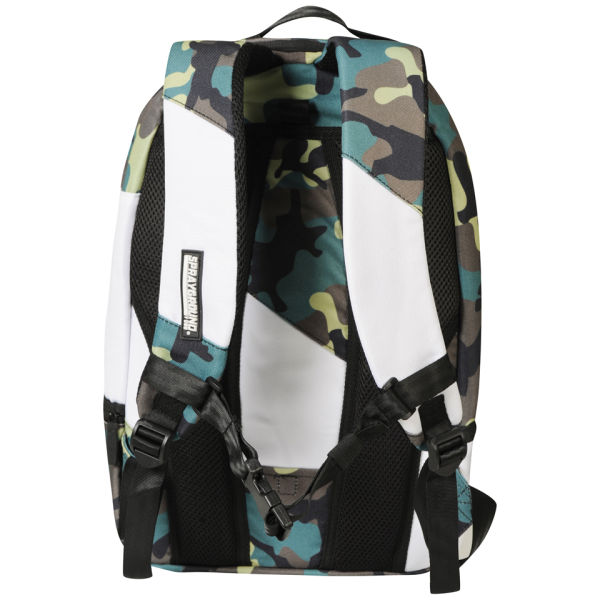Sprayground Camo Hello My Name Is Deluxe Backpack - Green/Camo