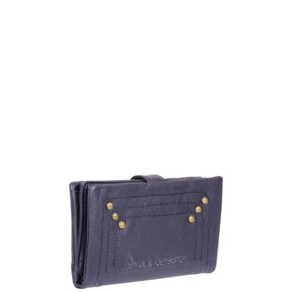 Paul & Joe Sister Large Leather Wallet - Violet