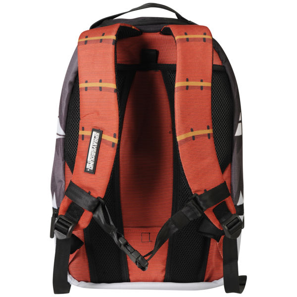 Sprayground Samurai Deluxe Backpack - Black/White
