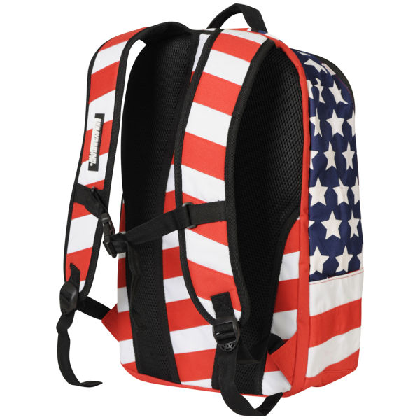 Sprayground USA Deluxe Backpack - Red/Blue/White