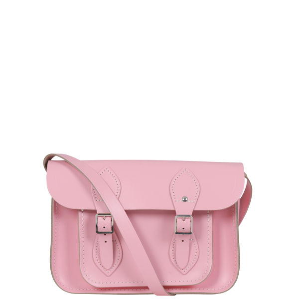 The Cambridge Satchel Company 11 Inch Classic Leather Satchel Baby Pink