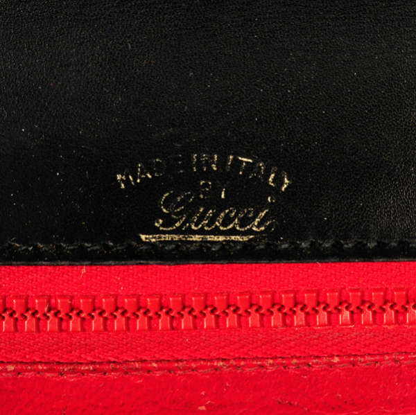 Gucci Vintage Leather Snapple Front Mini Shoulder Bag