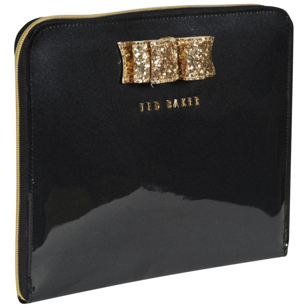 Ted Baker Padcon Glitter Bow iPad Case - Jet