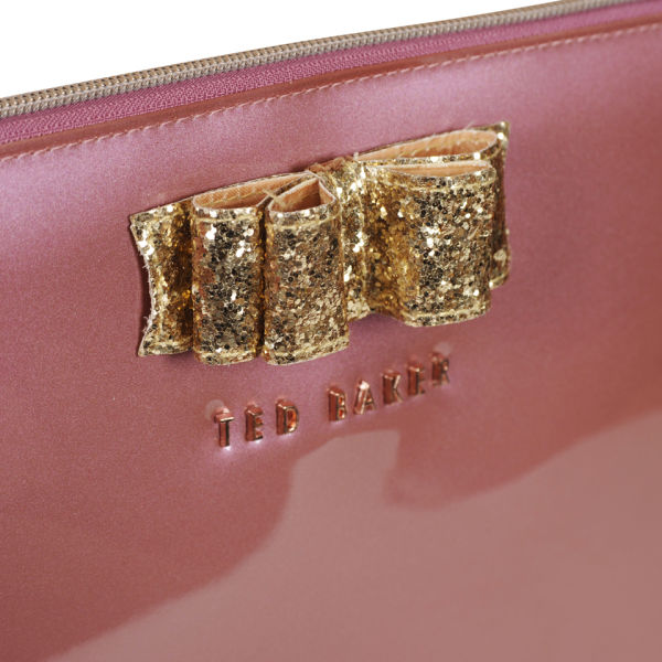 Ted Baker Padcon Glitter Bow iPad Case - Rose Gold