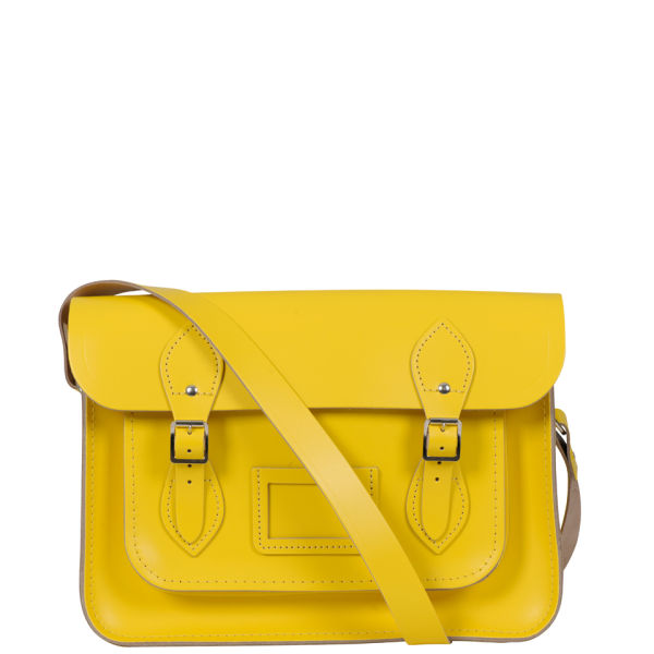 The Cambridge Satchel Company Exclusive to MyBag 13 Inch Leather Satchel Bright Yellow