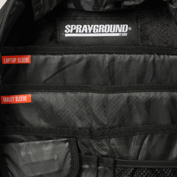 Sprayground Bones Deluxe Backpack - Green/Black