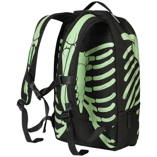 Sprayground Bones Deluxe Backpack - Green/Black