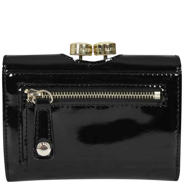Ted Baker Rebekka Bow Bobble Small Leather Purse - Black