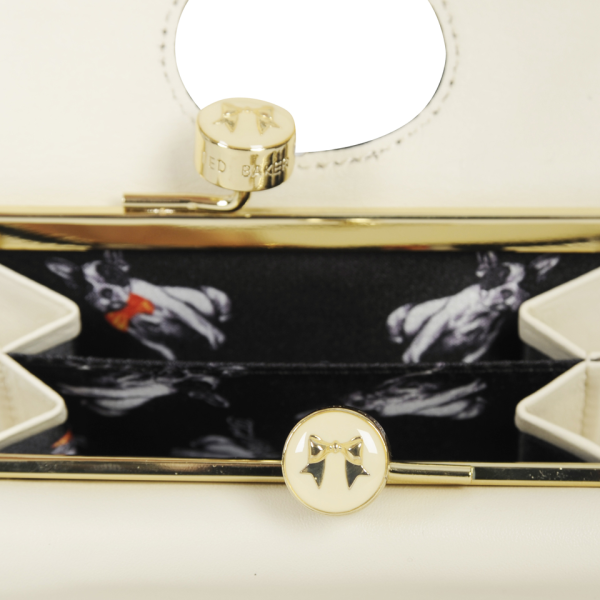 Ted Baker Rebekka Bow Bobble Small Leather Purse - Black